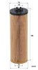 Ölfilter MANN-FILTER HU 842 x Bild Ölfilter MANN-FILTER HU 842 x