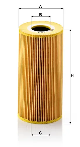 Ölfilter MANN-FILTER HU 848/1 x Bild Ölfilter MANN-FILTER HU 848/1 x