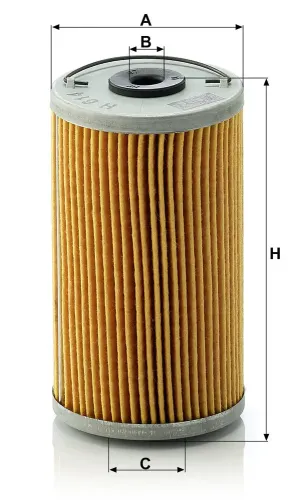 Ölfilter MANN-FILTER H 614 n Bild Ölfilter MANN-FILTER H 614 n