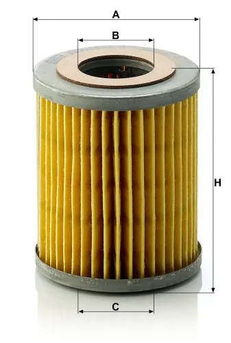 Ölfilter MANN-FILTER H 813/1 x Bild Ölfilter MANN-FILTER H 813/1 x