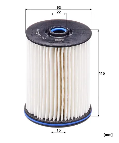 Kraftstofffilter MANN-FILTER PU 10 027/1 z Bild Kraftstofffilter MANN-FILTER PU 10 027/1 z