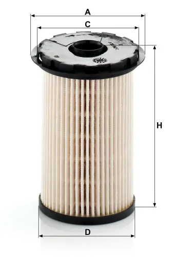 Kraftstofffilter MANN-FILTER PU 7002 x Bild Kraftstofffilter MANN-FILTER PU 7002 x