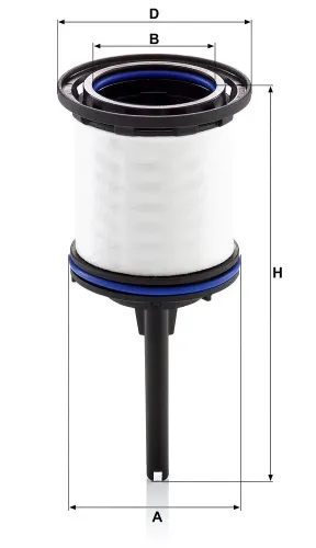 Kraftstofffilter MANN-FILTER PU 7008 z KIT Bild Kraftstofffilter MANN-FILTER PU 7008 z KIT
