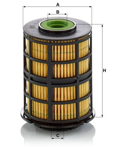Kraftstofffilter MANN-FILTER PU 7012 z Bild Kraftstofffilter MANN-FILTER PU 7012 z