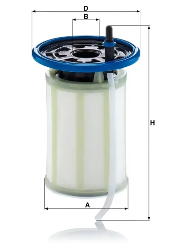 Kraftstofffilter MANN-FILTER PU 7018 Bild Kraftstofffilter MANN-FILTER PU 7018