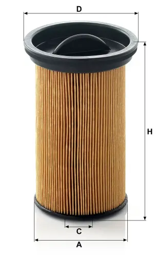 Kraftstofffilter MANN-FILTER PU 742 Bild Kraftstofffilter MANN-FILTER PU 742