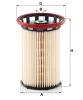 Kraftstofffilter MANN-FILTER PU 8007 Bild Kraftstofffilter MANN-FILTER PU 8007