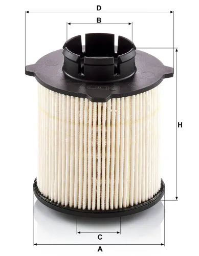 Kraftstofffilter MANN-FILTER PU 9001/1 x Bild Kraftstofffilter MANN-FILTER PU 9001/1 x