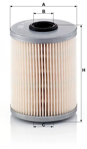 Kraftstofffilter MANN-FILTER P 733/1 x Bild Kraftstofffilter MANN-FILTER P 733/1 x