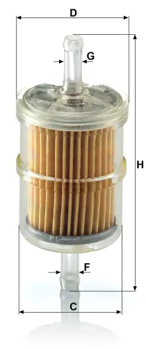 Kraftstofffilter MANN-FILTER WK 42/2 Bild Kraftstofffilter MANN-FILTER WK 42/2