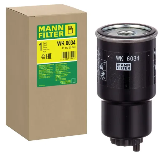 Kraftstofffilter MANN-FILTER WK 6034 Bild Kraftstofffilter MANN-FILTER WK 6034