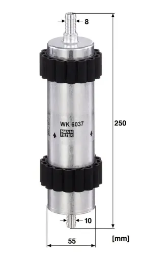 Kraftstofffilter MANN-FILTER WK 6037 Bild Kraftstofffilter MANN-FILTER WK 6037