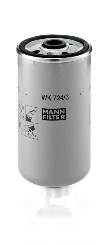 Kraftstofffilter MANN-FILTER WK 724/3