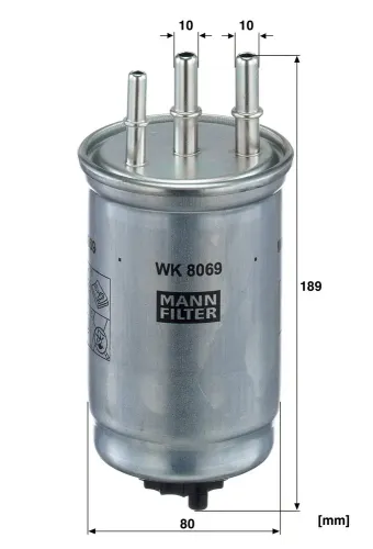 Kraftstofffilter MANN-FILTER WK 8069 Bild Kraftstofffilter MANN-FILTER WK 8069