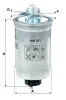 Kraftstofffilter MANN-FILTER WK 851 Bild Kraftstofffilter MANN-FILTER WK 851