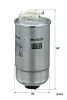 Kraftstofffilter MANN-FILTER WK 853/23 Bild Kraftstofffilter MANN-FILTER WK 853/23