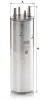 Kraftstofffilter MANN-FILTER WK 857/1 Bild Kraftstofffilter MANN-FILTER WK 857/1