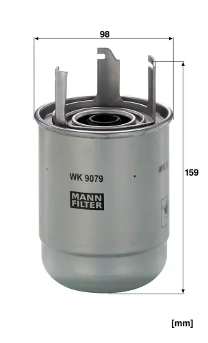 Kraftstofffilter MANN-FILTER WK 9079 z Bild Kraftstofffilter MANN-FILTER WK 9079 z