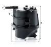 Kraftstofffilter MANN-FILTER WK 939 Bild Kraftstofffilter MANN-FILTER WK 939