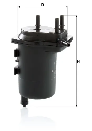 Kraftstofffilter MANN-FILTER WK 939/5 Bild Kraftstofffilter MANN-FILTER WK 939/5