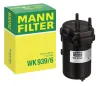 Kraftstofffilter MANN-FILTER WK 939/6 Bild Kraftstofffilter MANN-FILTER WK 939/6
