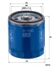 Ölfilter MANN-FILTER W 7030 Bild Ölfilter MANN-FILTER W 7030