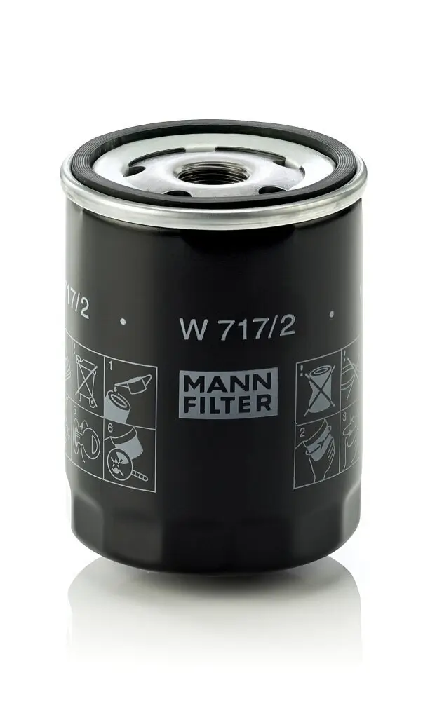 Ölfilter MANN-FILTER W 717/2