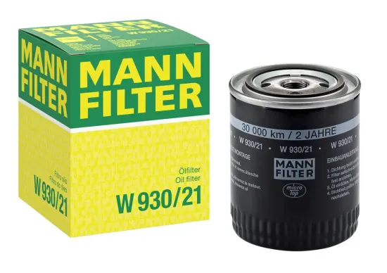 Ölfilter MANN-FILTER W 930/21 Bild Ölfilter MANN-FILTER W 930/21