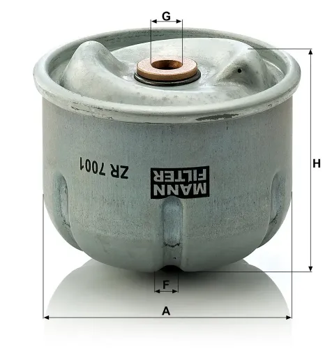 Ölfilter MANN-FILTER ZR 7001 Bild Ölfilter MANN-FILTER ZR 7001