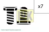 Schraubensatz, Schwungrad Schaeffler LuK 411 0250 10