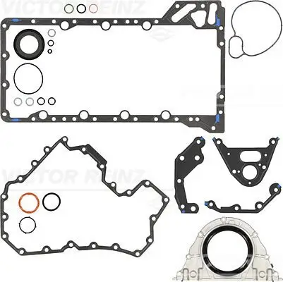 Dichtungssatz, Kurbelgehäuse VICTOR REINZ 08-10176-01 Bild Dichtungssatz, Kurbelgehäuse VICTOR REINZ 08-10176-01
