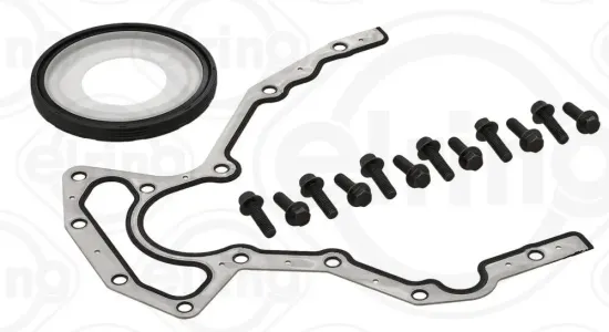 Dichtung, Gehäusedeckel (Kurbelgehäuse) getriebeseitig ELRING 104.560 Bild Dichtung, Gehäusedeckel (Kurbelgehäuse) getriebeseitig ELRING 104.560