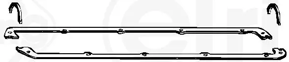 Dichtungssatz, Zylinderkopfhaube ELRING 045.616