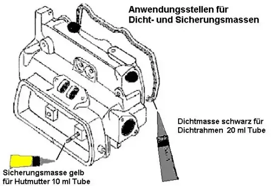 Dichtungssatz, Zylinderkopf ELRING 692.664 Bild Dichtungssatz, Zylinderkopf ELRING 692.664
