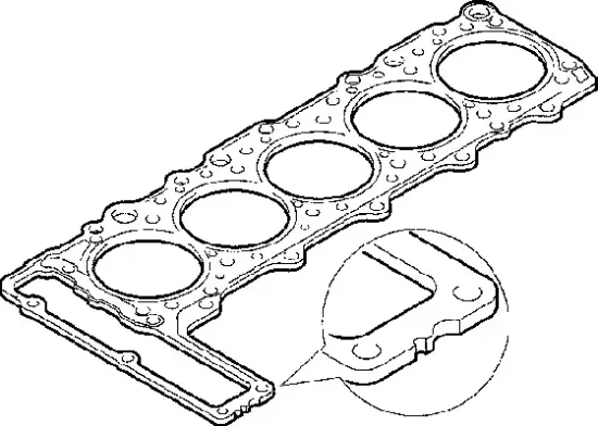 Dichtung, Zylinderkopf ELRING 913.864 Bild Dichtung, Zylinderkopf ELRING 913.864