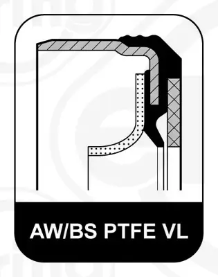 Wellendichtring, Kurbelwelle ELRING 728.880 Bild Wellendichtring, Kurbelwelle ELRING 728.880