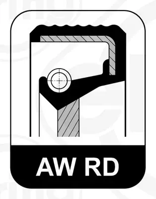 Wellendichtring, Kurbelwelle ELRING 694.658