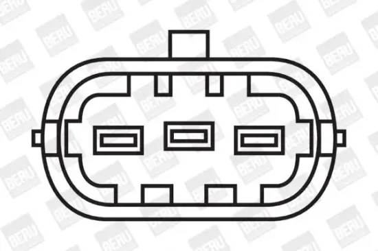 Zündspule 12 V BorgWarner (BERU) ZS031 Bild Zündspule 12 V BorgWarner (BERU) ZS031