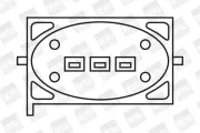 Zündspule 12 V BorgWarner (BERU) ZS239
