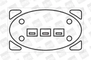 Zündspule 12 V BorgWarner (BERU) ZS238