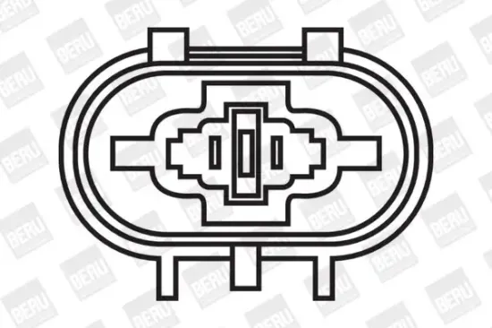 Zündspule 12 V BorgWarner (BERU) ZS261 Bild Zündspule 12 V BorgWarner (BERU) ZS261