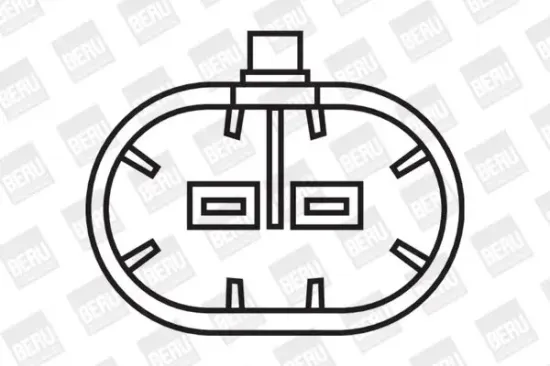 Zündspule 12 V BorgWarner (BERU) ZS283 Bild Zündspule 12 V BorgWarner (BERU) ZS283