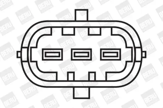 Zündspule 12 V BorgWarner (BERU) ZS311 Bild Zündspule 12 V BorgWarner (BERU) ZS311