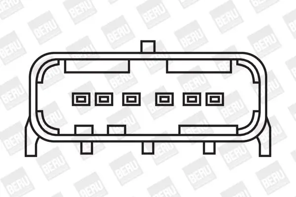 Zündspule 12 V BorgWarner (BERU) ZS352 Bild Zündspule 12 V BorgWarner (BERU) ZS352