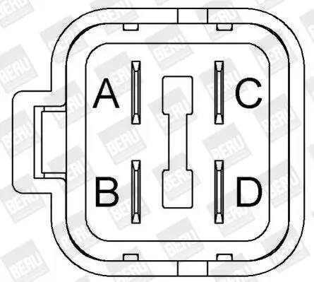 Zündspule 12 V BorgWarner (BERU) ZS419 Bild Zündspule 12 V BorgWarner (BERU) ZS419