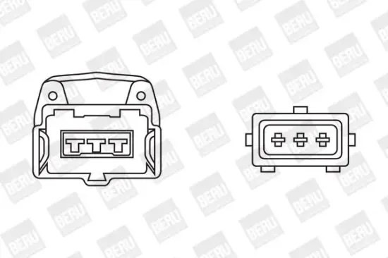 Zündspule 12 V BorgWarner (BERU) ZSE007 Bild Zündspule 12 V BorgWarner (BERU) ZSE007
