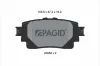 Bremsbelagsatz, Scheibenbremse Hinterachse PAGID T2857N