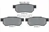 Bremsbelagsatz, Scheibenbremse Hinterachse PAGID T0034N