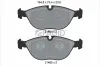Bremsbelagsatz, Scheibenbremse Vorderachse PAGID T1135N