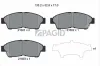 Bremsbelagsatz, Scheibenbremse Vorderachse PAGID T3013N